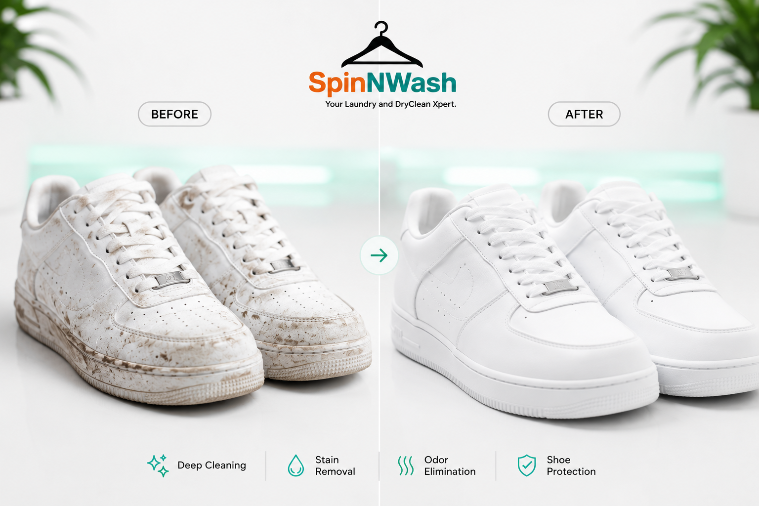 Professional Shoe Cleaning Process